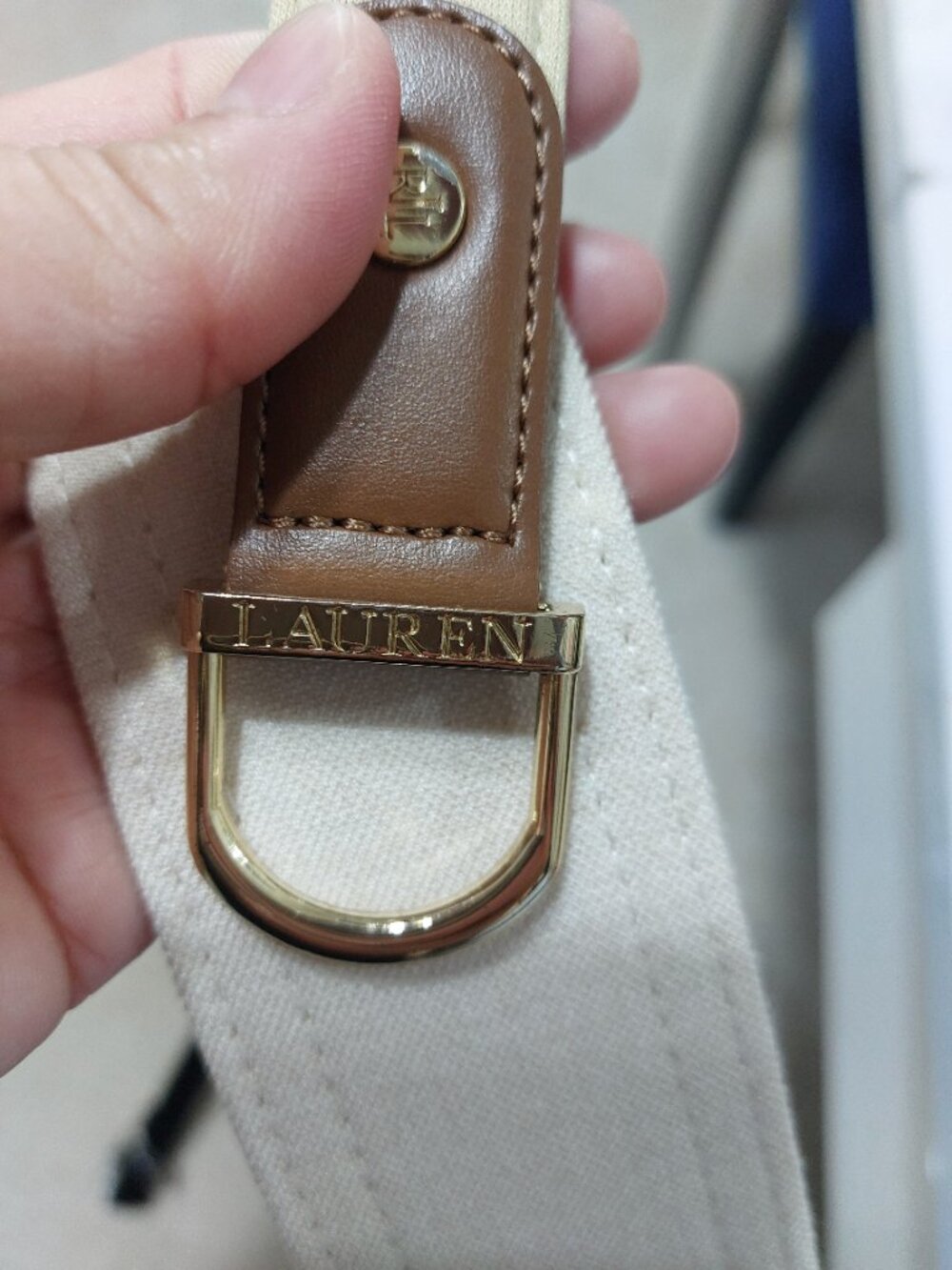 Stylish Heavy Duty Fabric with Gold Color Elements Very Comfortable Put and Clip
